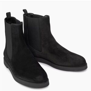Stuart Weitzman Ankle Boots Women Henley Chelsea Bootie black Suede NWOT